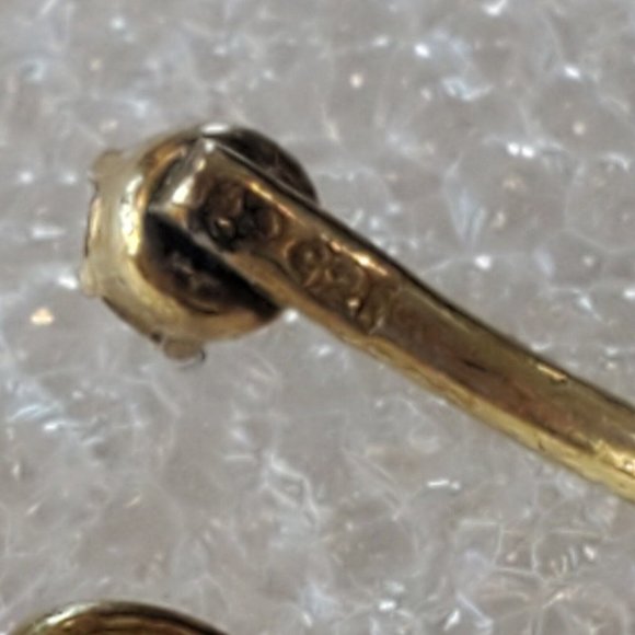 Vintage Gold Sterling Silver Wrap Ring Spiral Adjustable Boho Size 4.5 To 7 - Picture 14 of 17